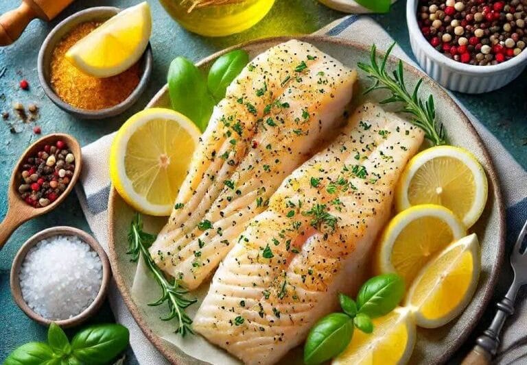 Simple and Delicious Fish Fillets with Lemon Butter: A Healthy and Flavorful Delight