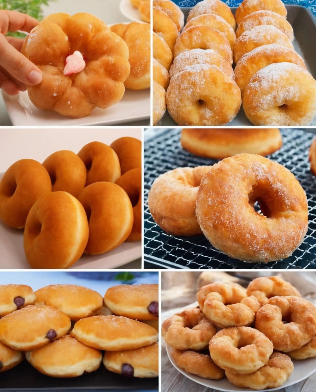 Soft and fluffy doughnuts make the perfect treat, whether for breakfast or dessert. The secret to achieving the best texture lies not only in the method but also in selecting the right type of flour. Here’s how you can make the most delicious doughnuts while choosing the best flour for your preference!