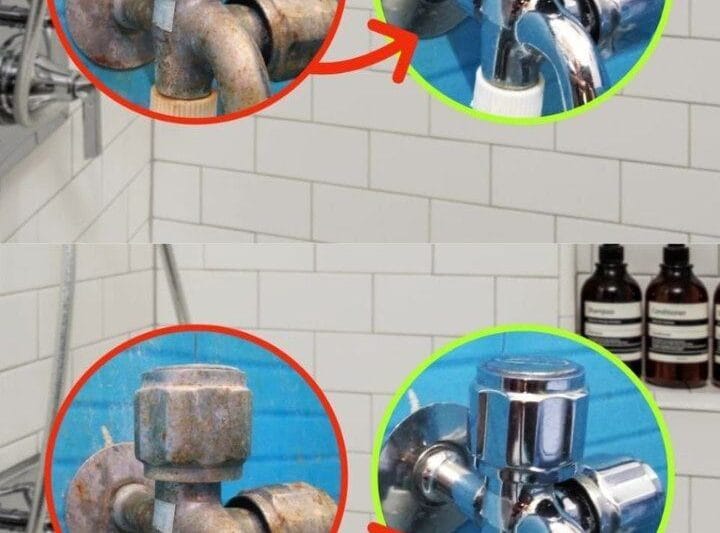 How to Clean Limescale from Your Shower Faucet and Make It Shine Like New