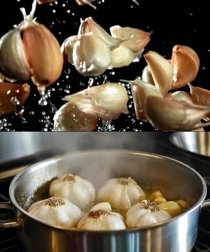 You know how grandmas always seem to have those magical little tricks? 🧙‍♀️ Mine has one that completely blew my mind: she always boils garlic. Not roasts it, not fries it—boils it. 😲 I always thought it was just some quirky old habit… until I found out why she did it.