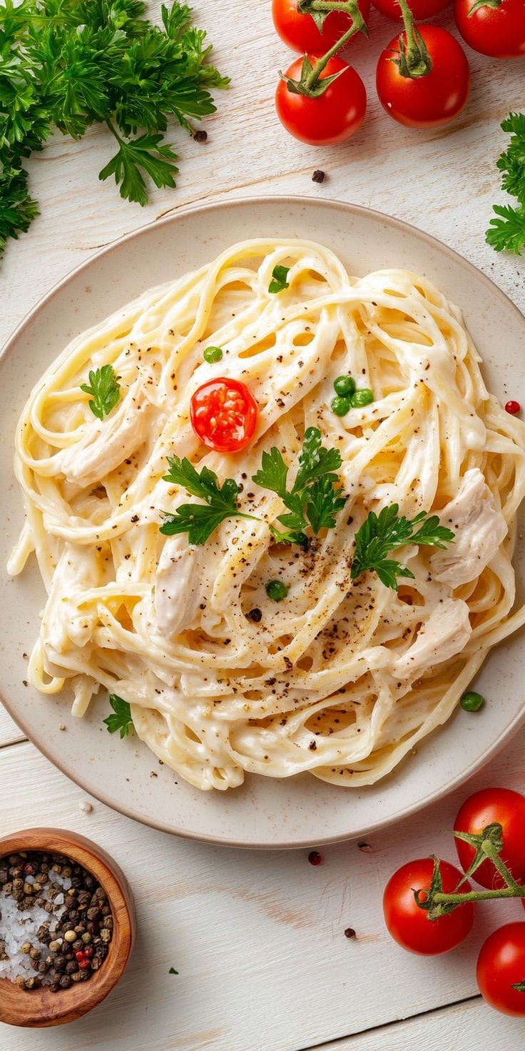 chicken pasta with Boursin cream sauce, creamy Boursin chicken pasta, Boursin cheese pasta recipe, easy chicken pasta recipe, creamy pasta with cheese