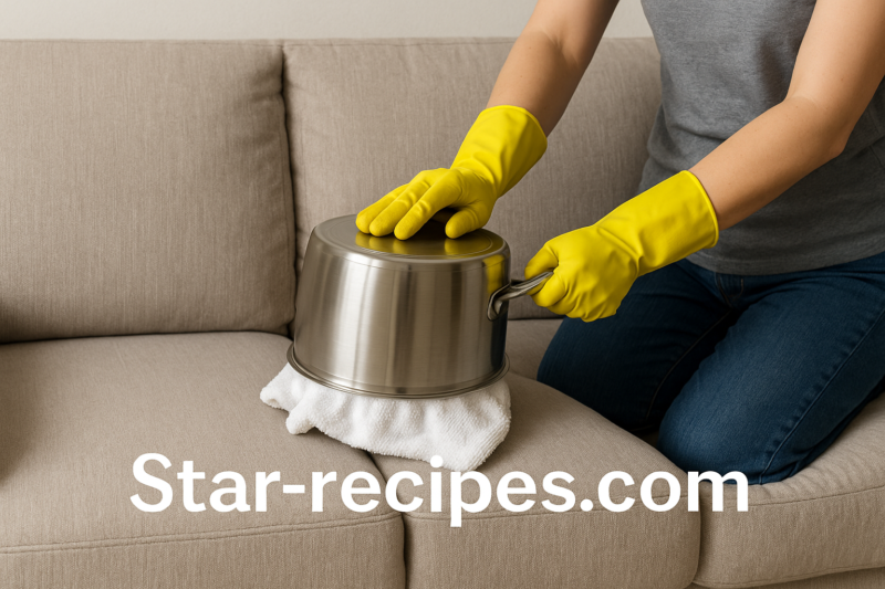 How to Thoroughly Clean the Sofa with the Pot Trick – Brilliant 5-Minute Hack