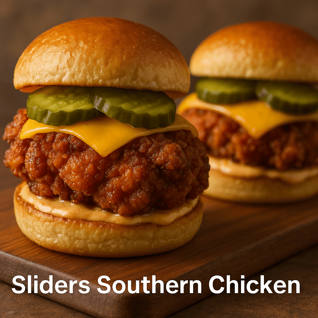 Discover how to make mouthwatering Sliders Southern Chicken — a flavorful, bite-sized comfort food perfect for parties, game nights, and weeknight dinners. Get the full recipe, cooking tips, and Southern secrets here!
