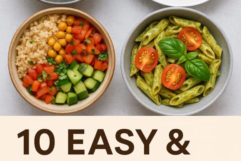 10 Easy and Healthy Dinner Recipes for Busy Weeknights